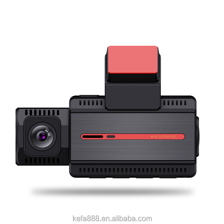 VIDCAI Dual Lens 4K + 2K Dash Cam with WiFi & GPS